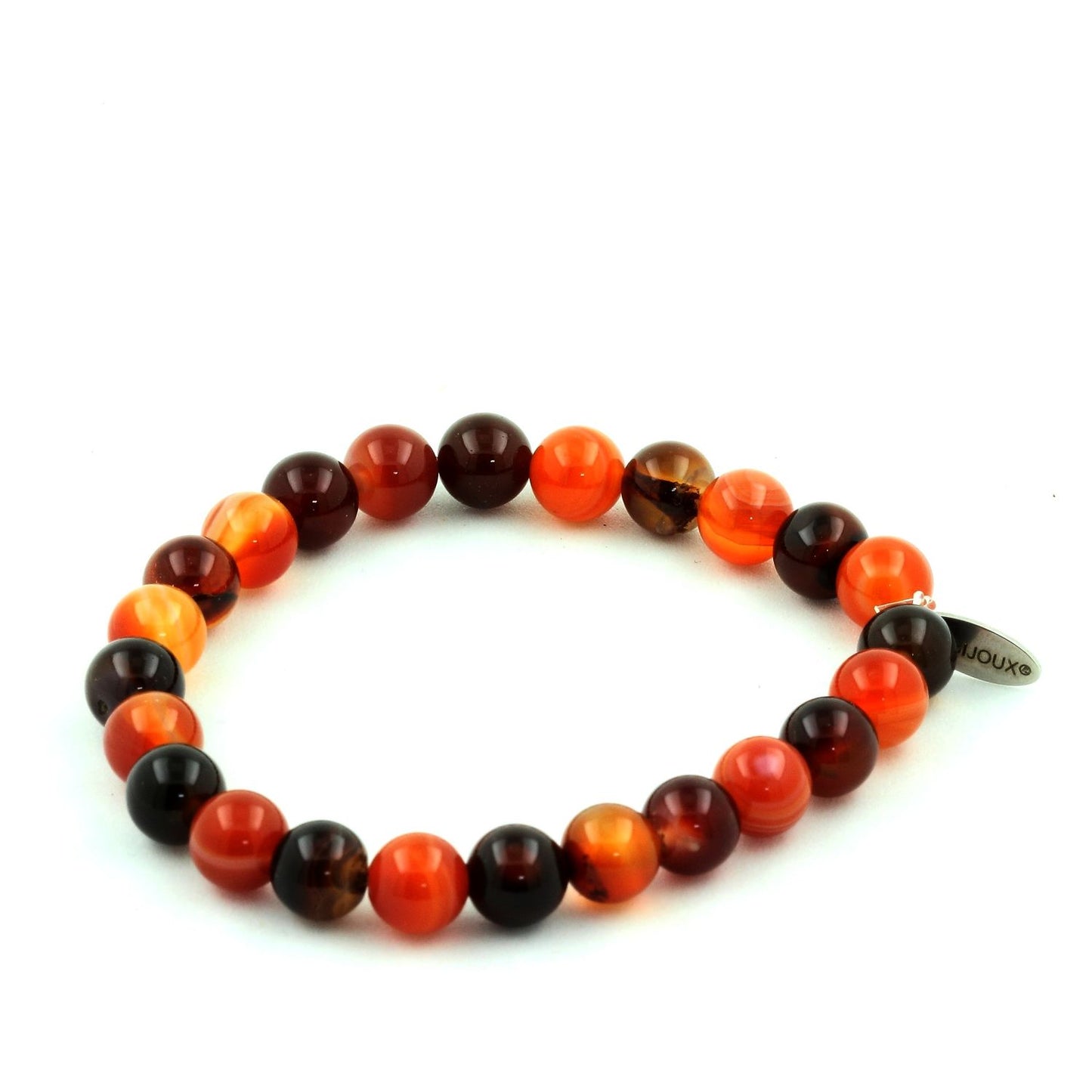 Agate rubanée Bracelet Perles
