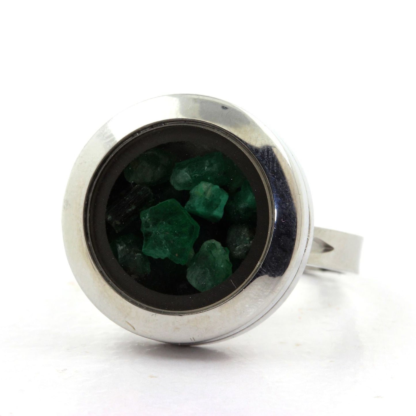 Bague cristal Emeraude