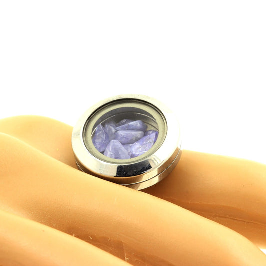 Bague cristal Tanzanite