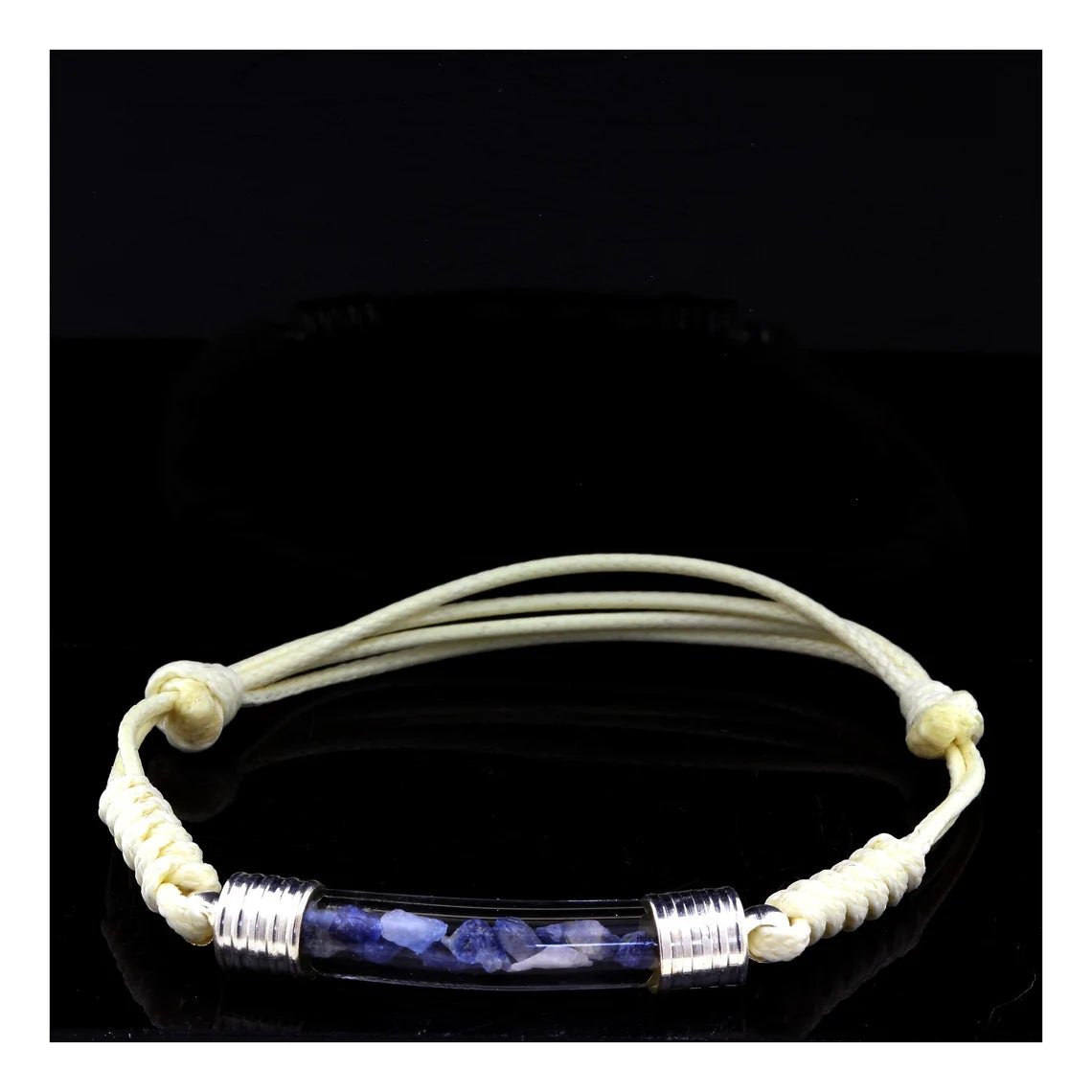 Bracelet Benitoite brut