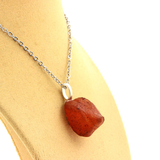 Collier Cornaline brut