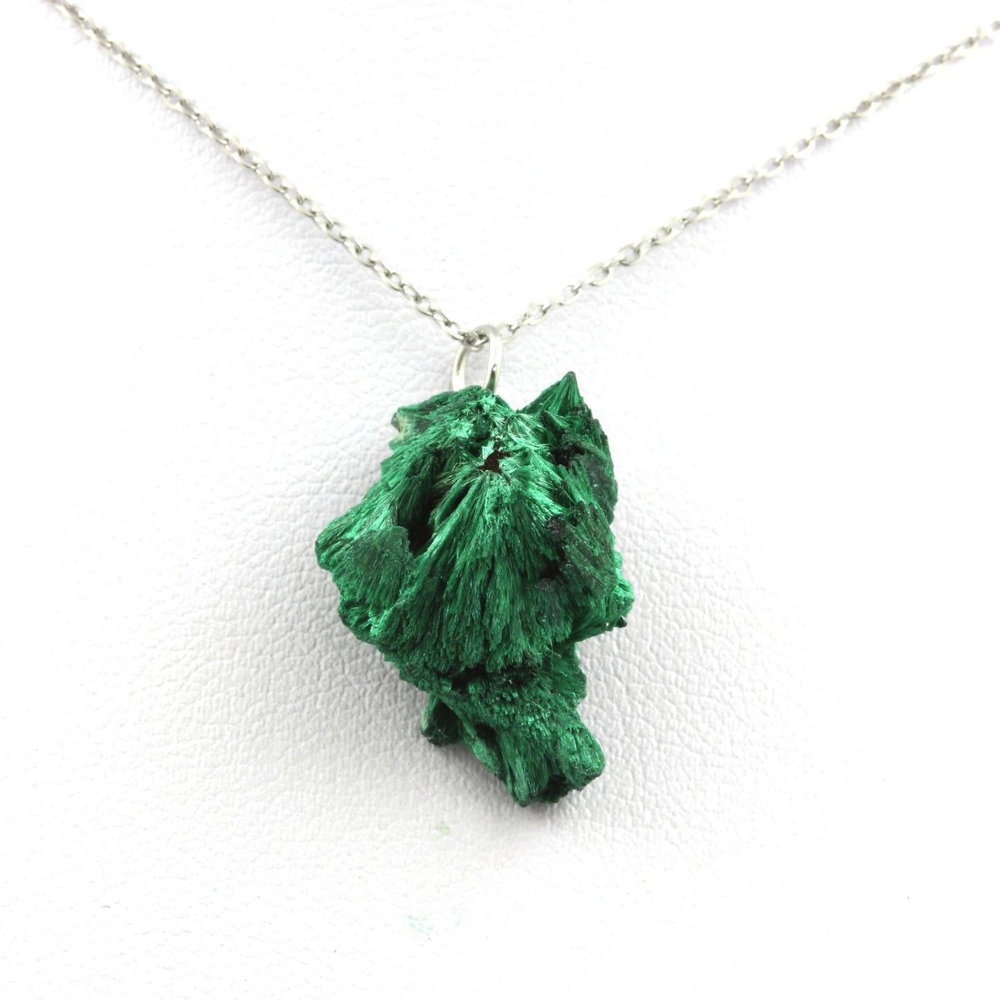 Collier Malachite brut