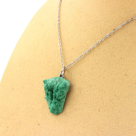 Collier Malachite brut