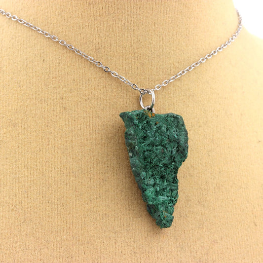 Collier Malachite brut