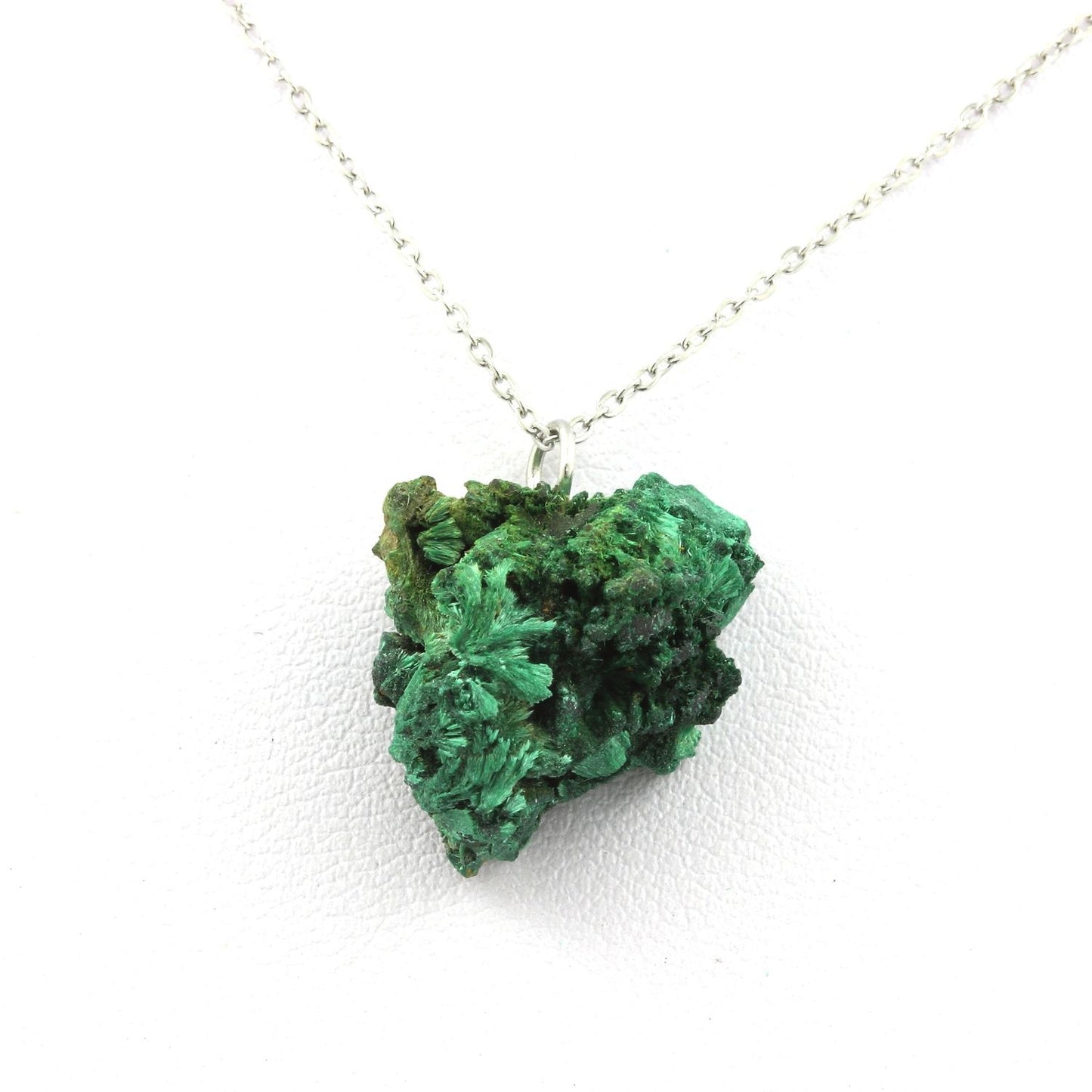 Collier Malachite brut