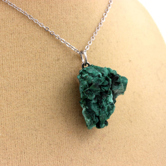 Collier Malachite brut