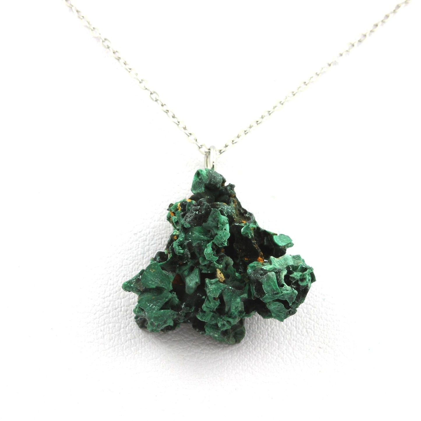 Collier Malachite brut