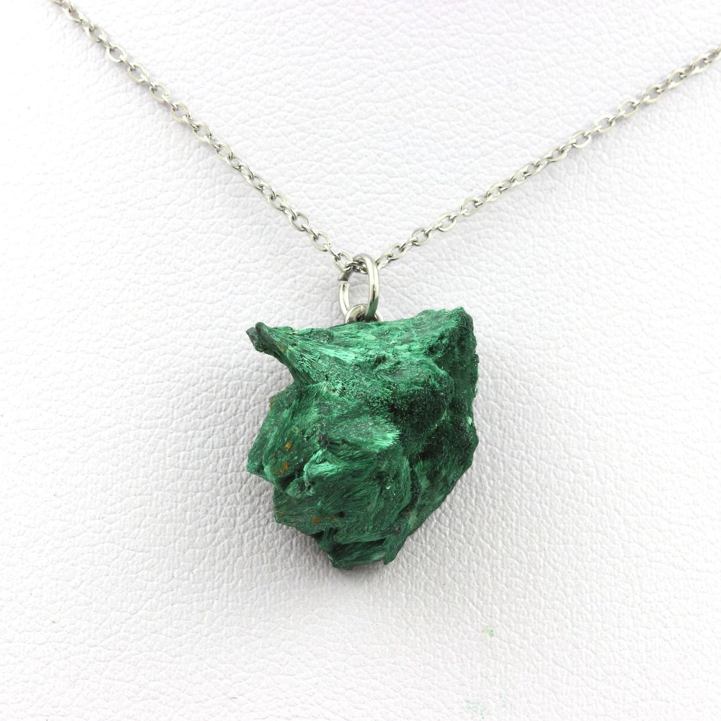Collier Malachite brut