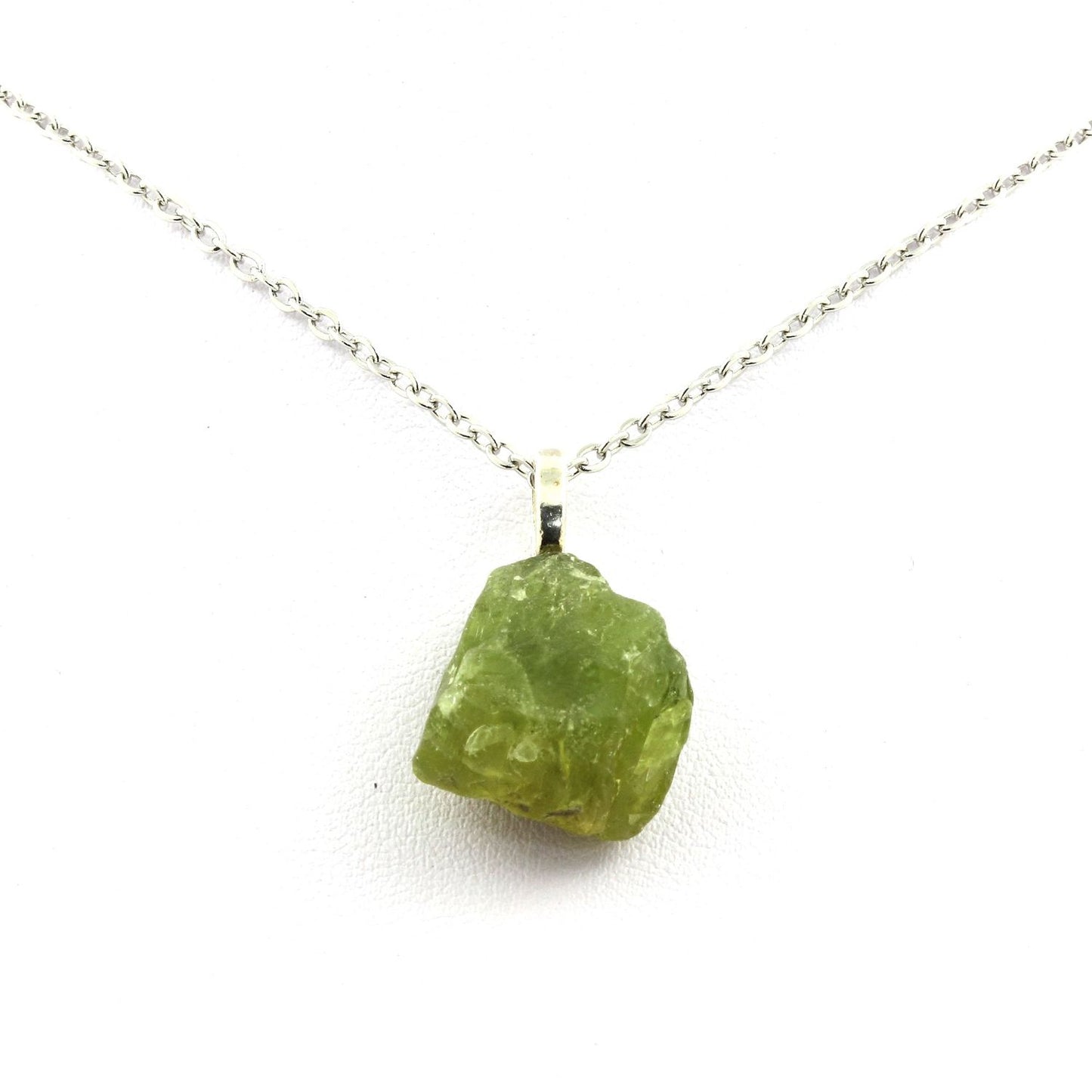 Collier Peridot brut