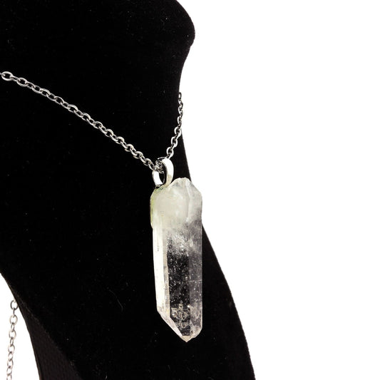 Collier quartz cristal de roche