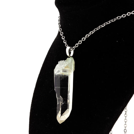 Collier quartz cristal de roche