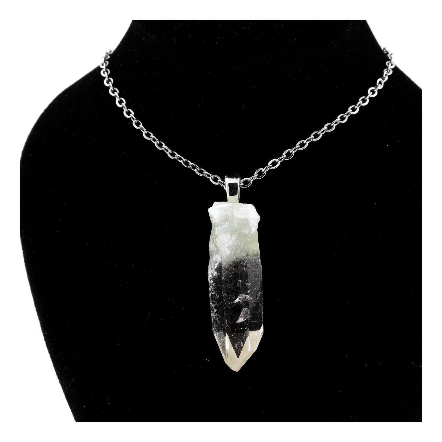 Collier quartz cristal de roche
