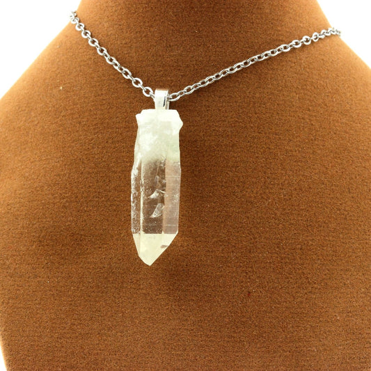 Collier quartz cristal de roche