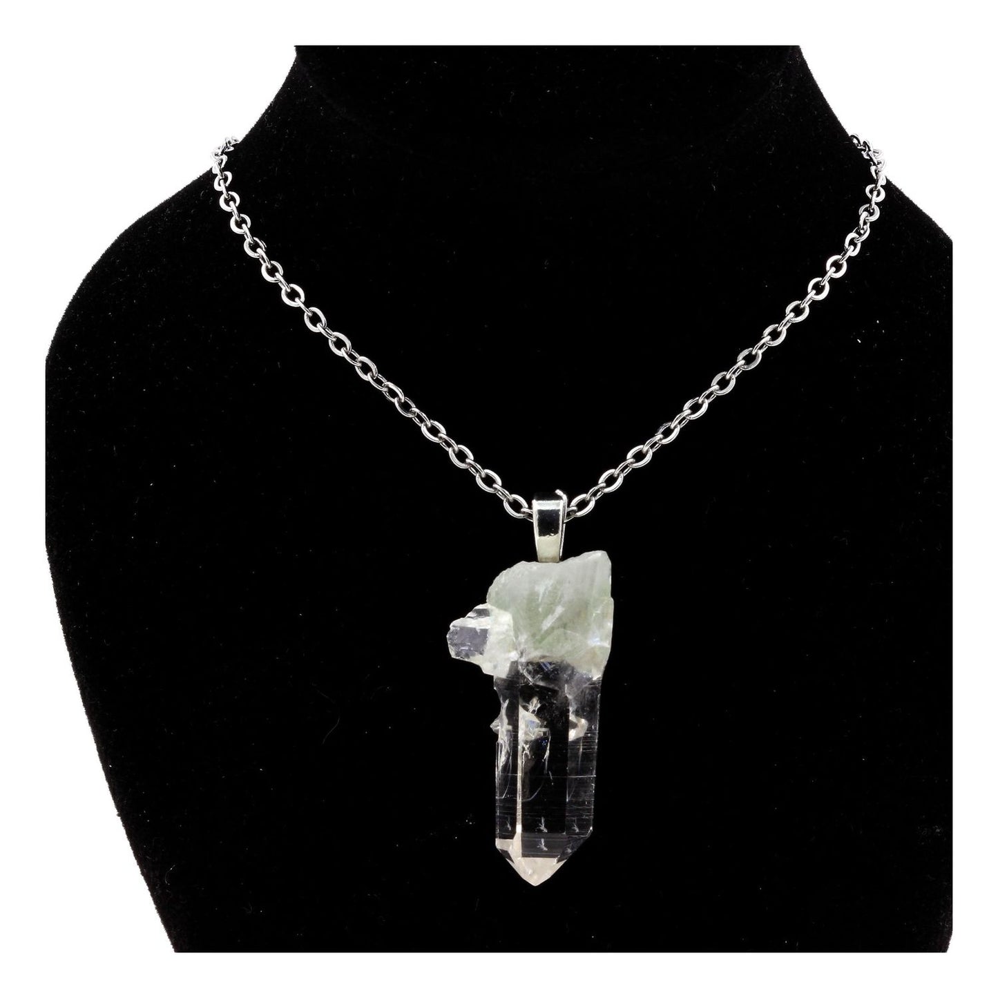 Collier quartz cristal de roche