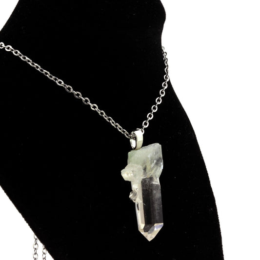 Collier quartz cristal de roche
