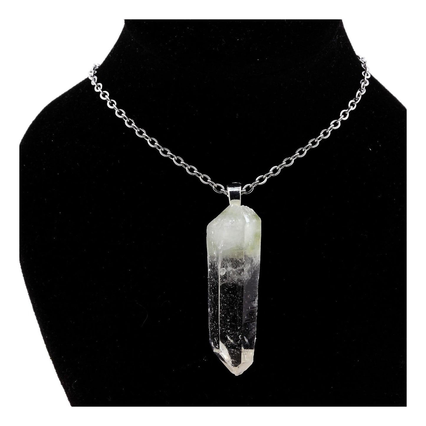 Collier quartz cristal de roche