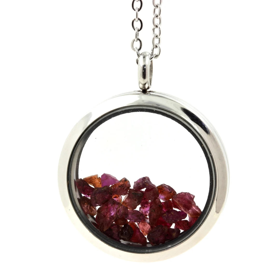 Collier Rubis Modèle Médaillon