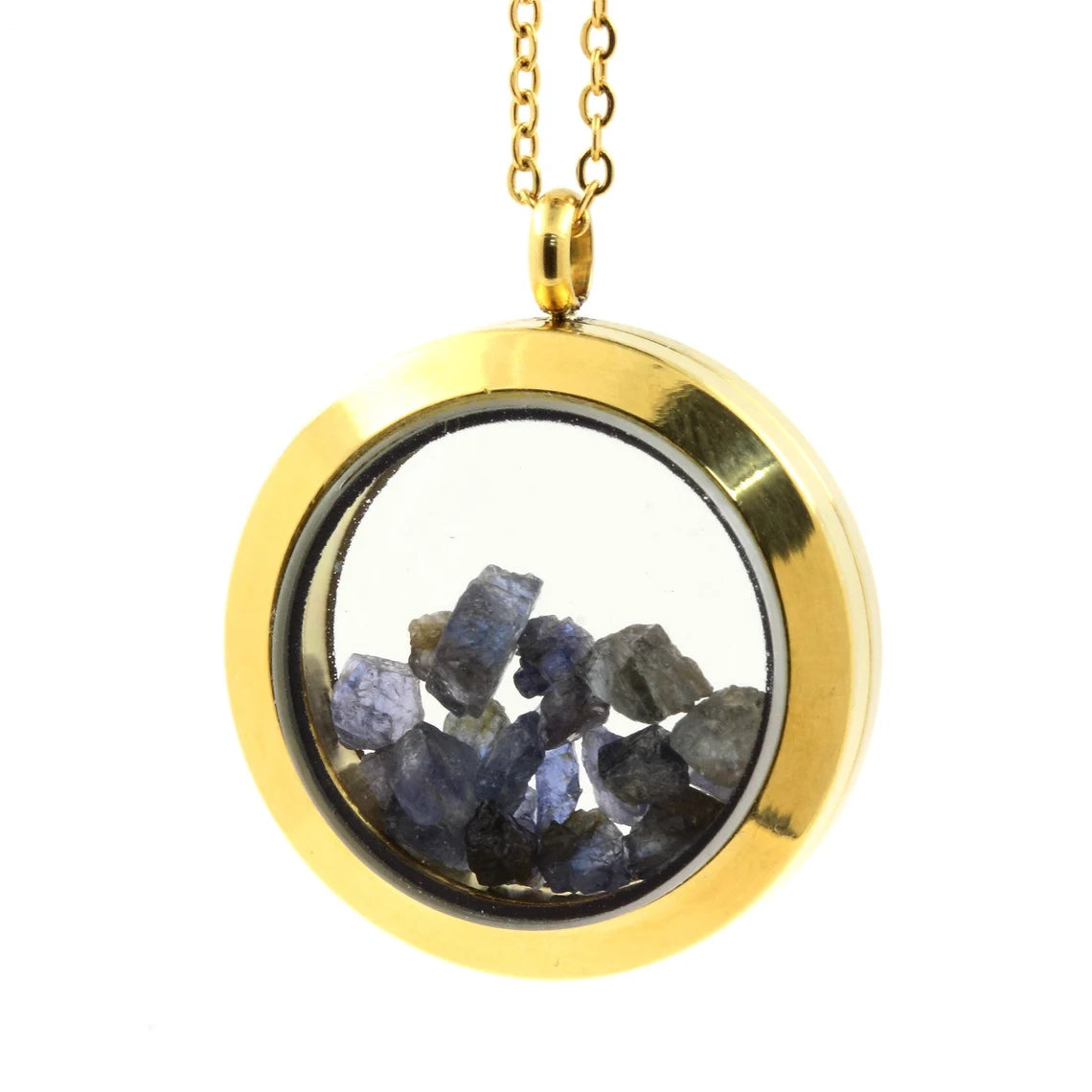 Collier Saphir modèle Médaillon