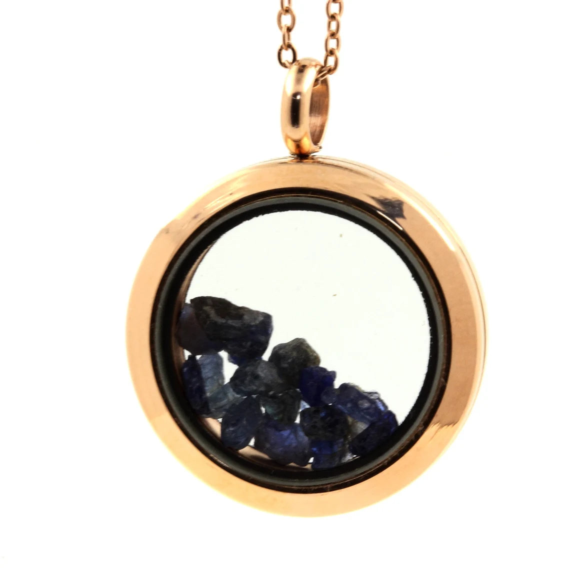 Collier Saphir modèle Médaillon