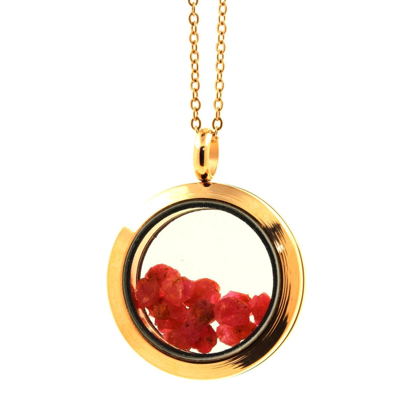 Collier Spinelle Modèle Médaillon