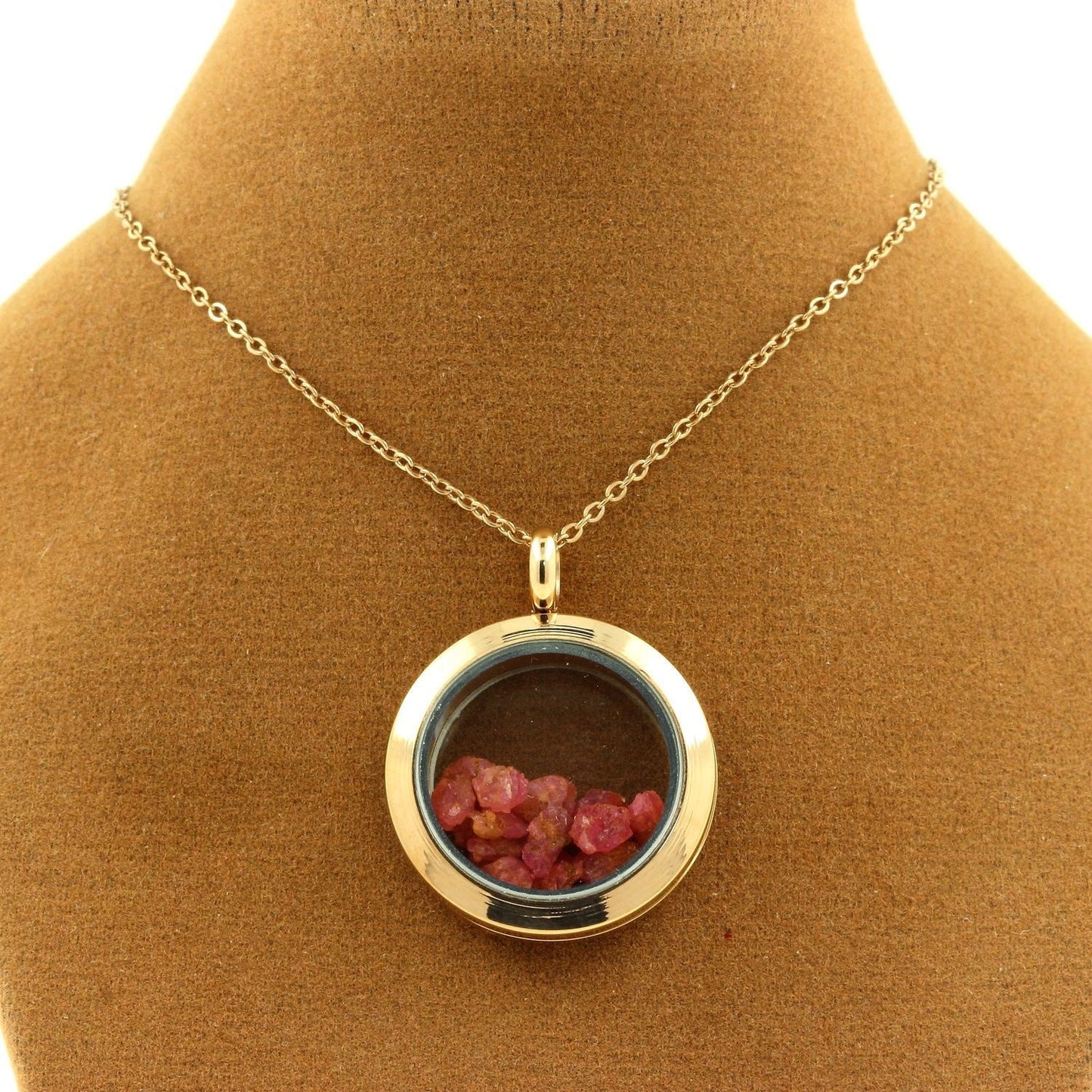 Collier Spinelle Modèle Médaillon