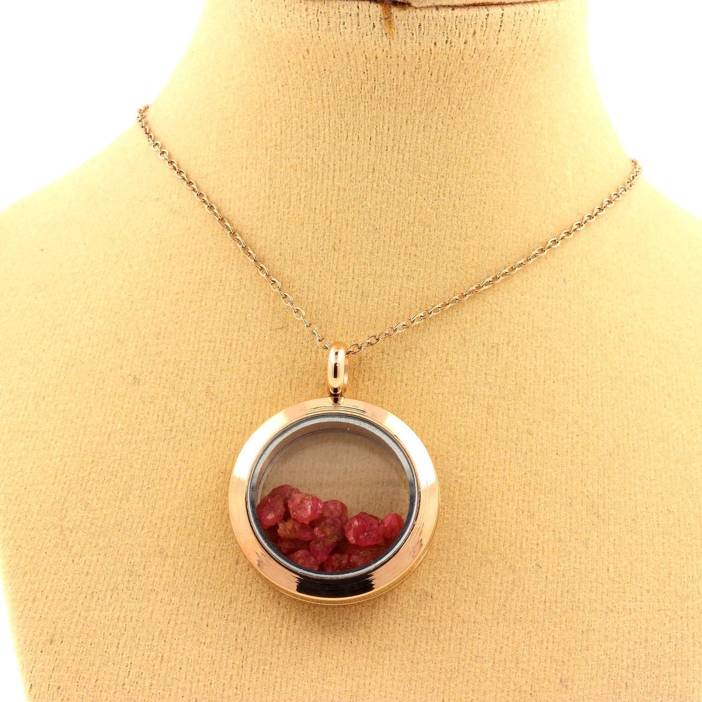 Collier Spinelle Modèle Médaillon