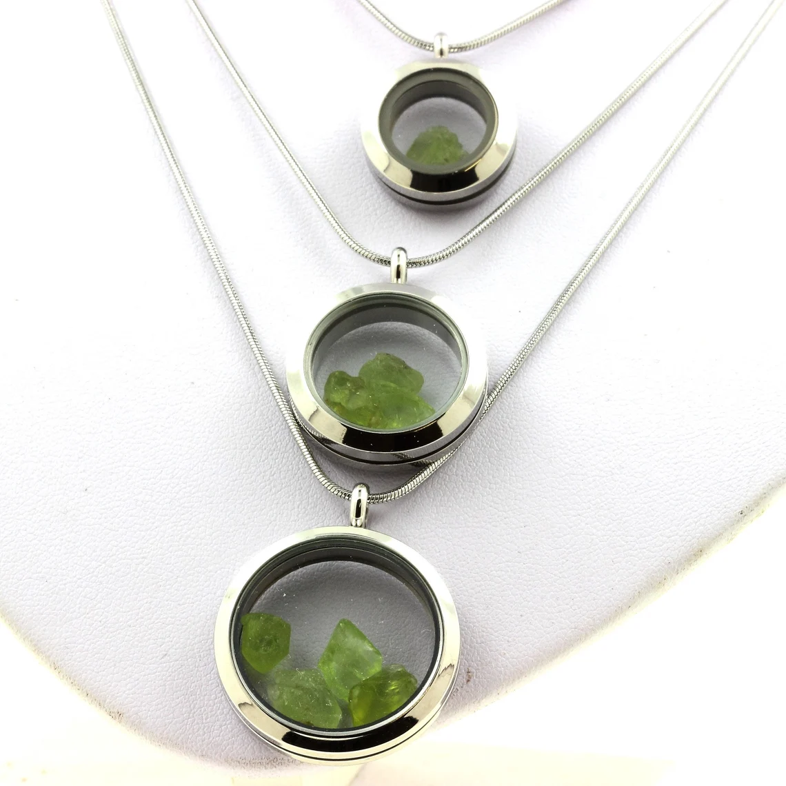 Collier Péridot modèle Médaillon