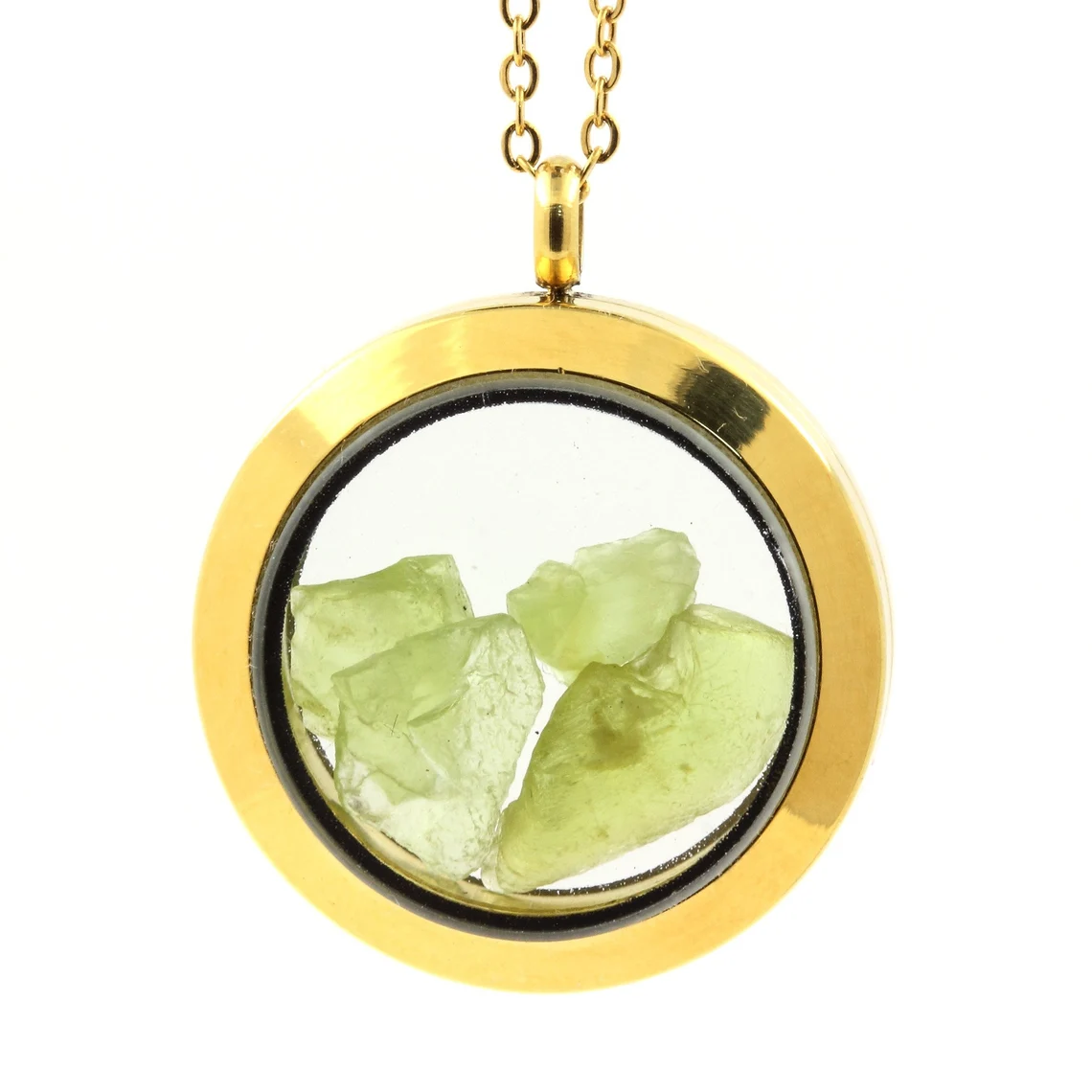 Collier Péridot modèle Médaillon