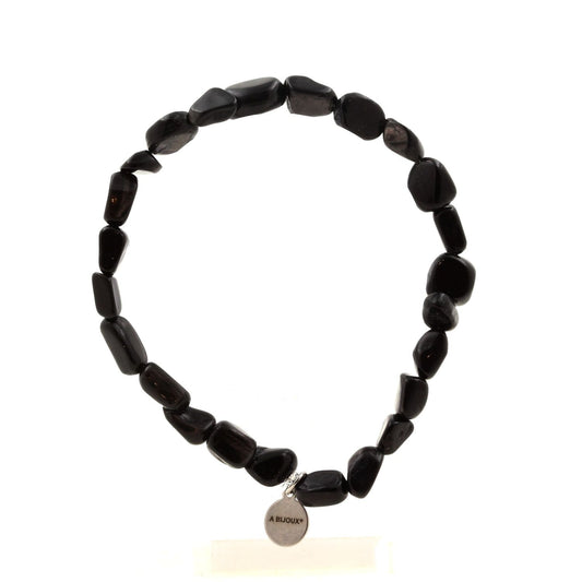 Perles Hypersthène d'Égypte. Bracelet en Perles naturelles