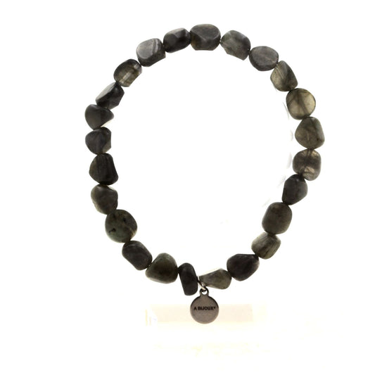 Perles Labradorite de Finlande 8 mm. Bracelet en Perles naturelles