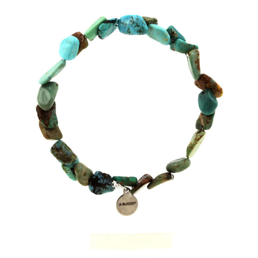 Perles Turquoise Africaine. Bracelet en Perles naturelles