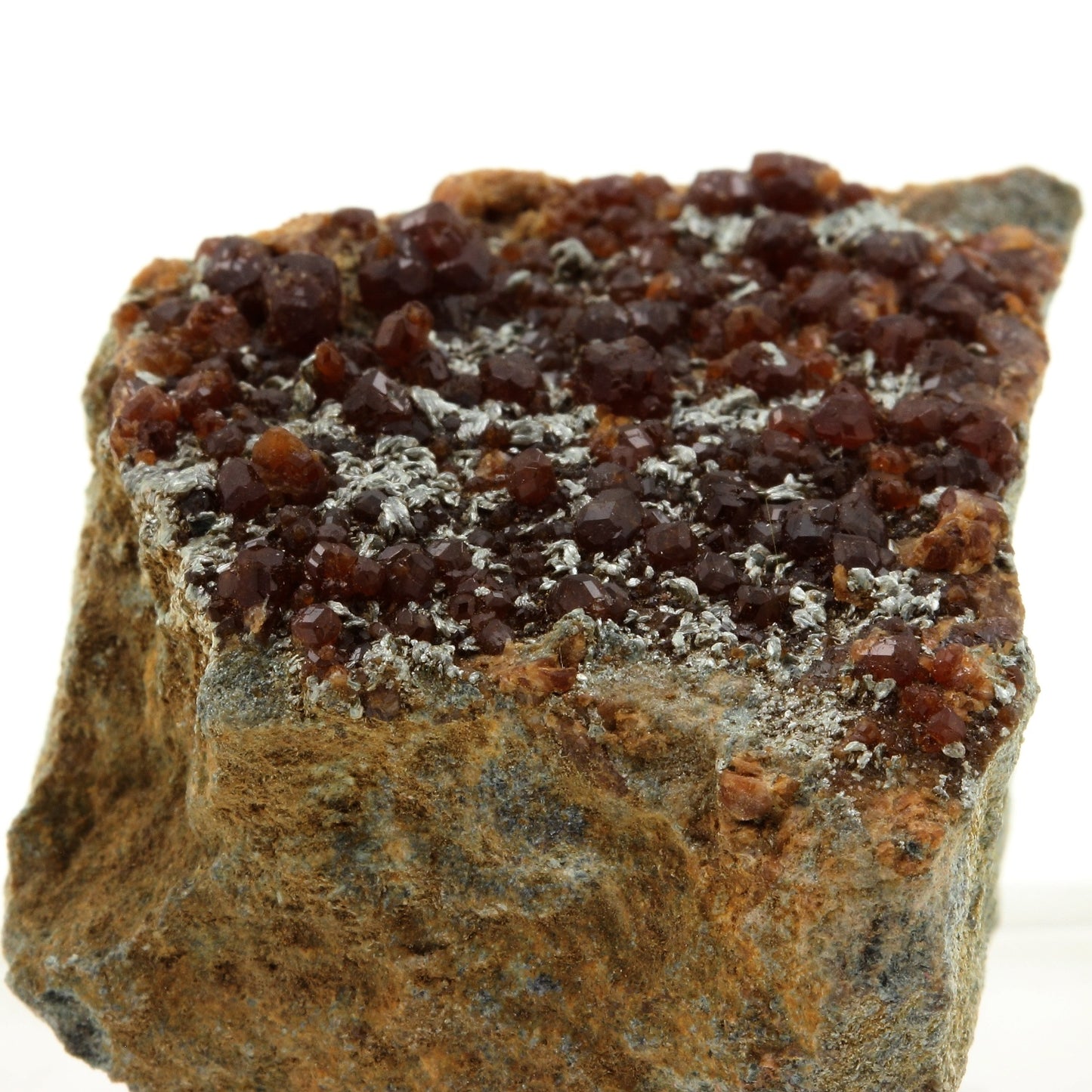 Grenat Hessonite. 192.2 carats. Laghi Verdi, Balme, Piedmont, Italie