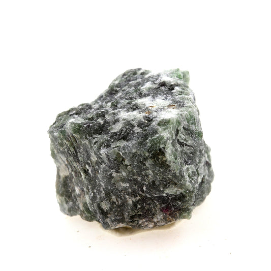 Pargasite Chromifère & Rubis, 55.0 carats, Vieille-Brioude, Haute-Loire, France
