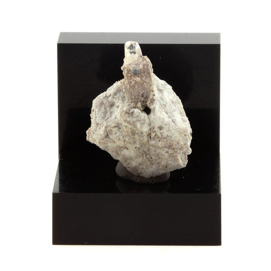 Topaze + Gypse. 19.02 carats. Thomas Range, Juab Co., Utah, USA