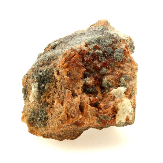 Grenat Hessonite. 239.7 carats. Laghi Verdi, Balme, Piedmont, Italie