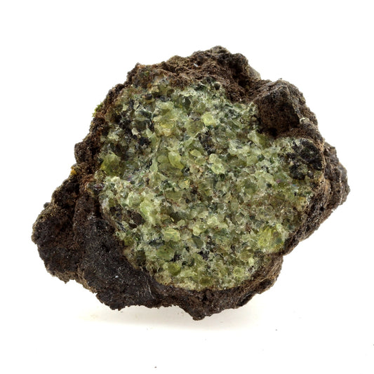 Péridotite, 454.6 carats, Mont Briançon, Haute-Loire, France