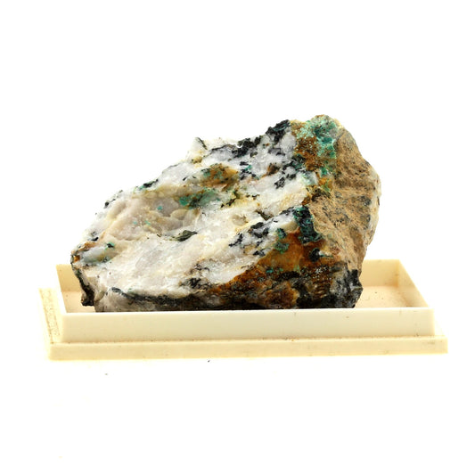 Malachite + Hematite. 195.4 carats. Ottré, Vielsalm, Belgique