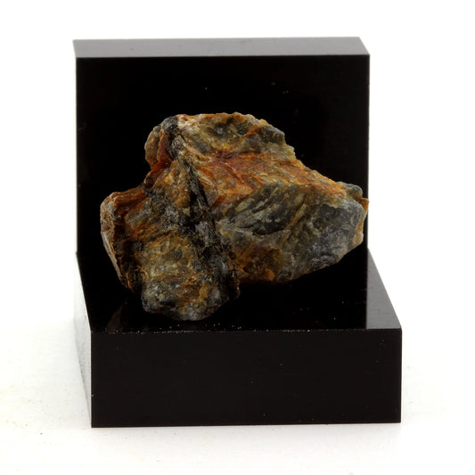 Microcline + Pyrite. 35.31 carats. Gatineau, Québec, Canada