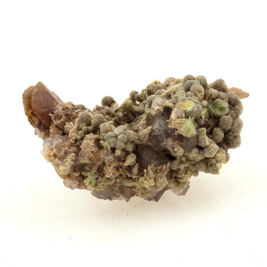 Wulfenite + Mimetite. 22.4 carats. Lantignié, France