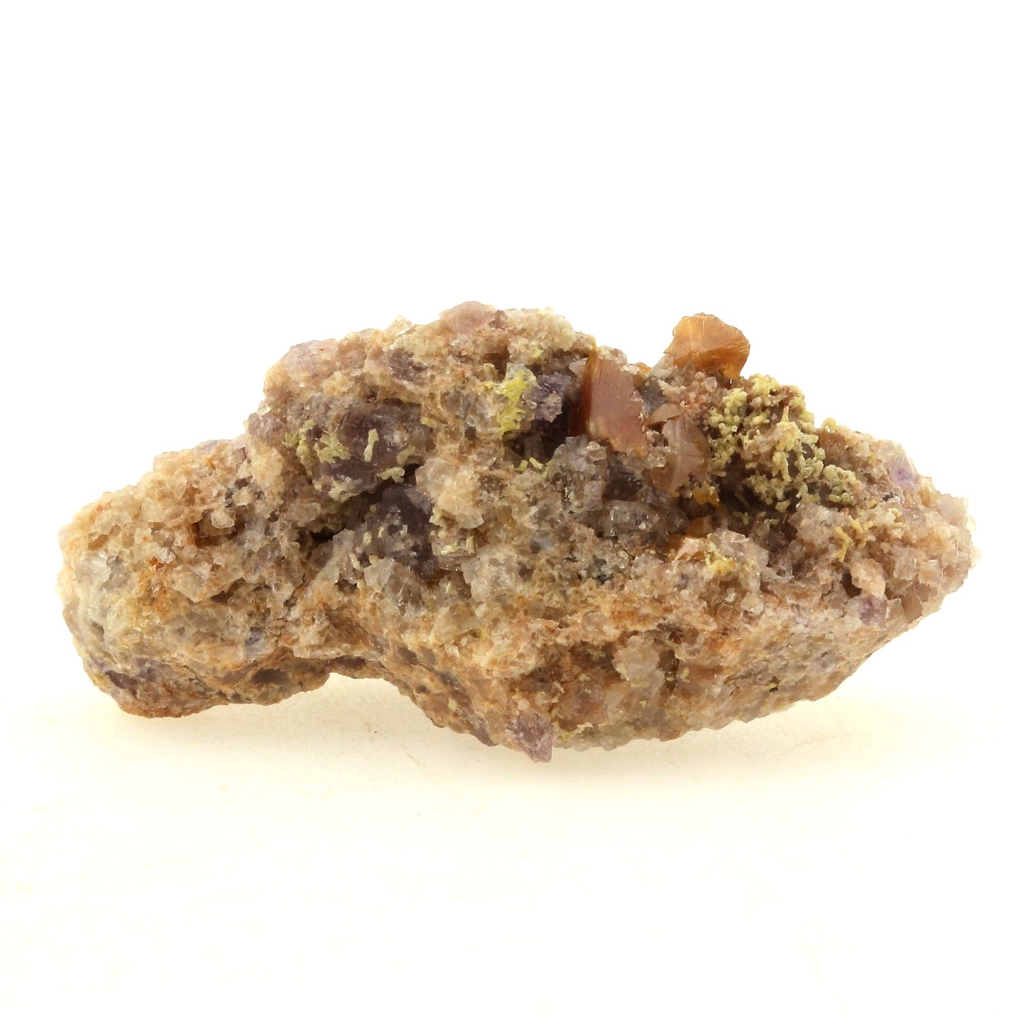 Wulfenite + Mimetite. 81.6 carats. Lantignié, France