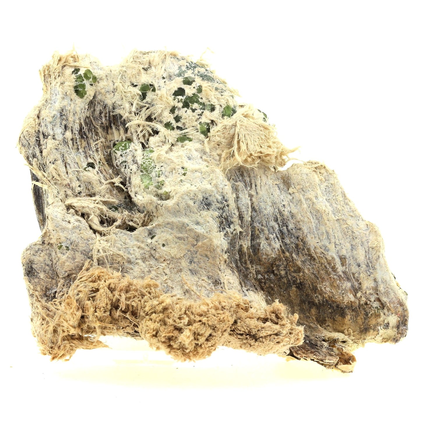 Grenat démantoïde. 1090.2 carats. Malenco Valley, Lombardy, Italie