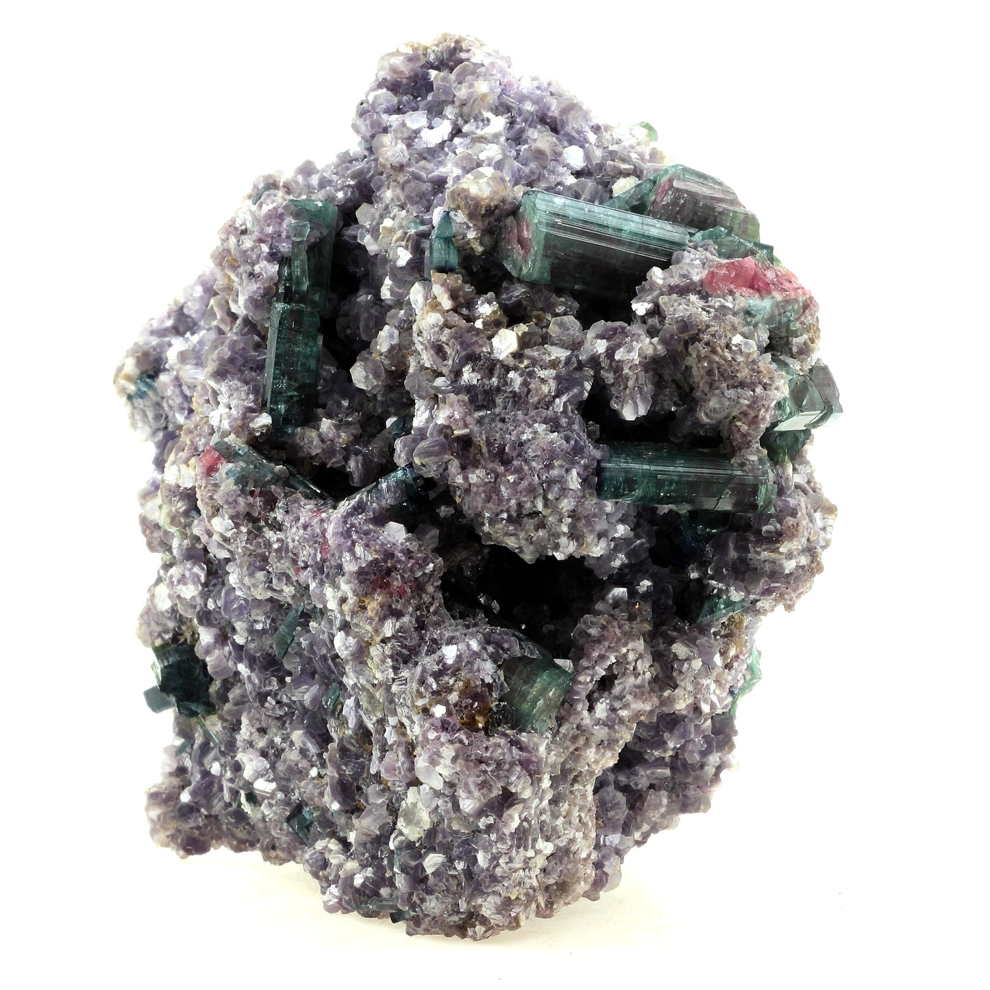 Tourmaline + Lepidolite. 3864.5 carats. Pederneira mine, Minas Gerais, Bresil