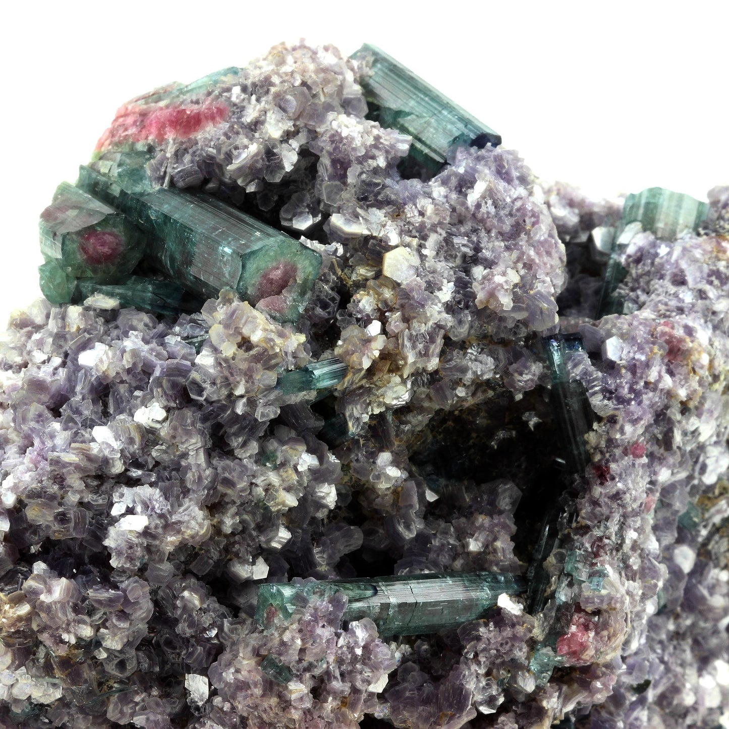 Tourmaline + Lepidolite. 3864.5 carats. Pederneira mine, Minas Gerais, Bresil