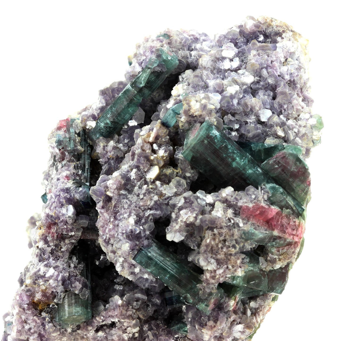 Tourmaline + Lepidolite. 3864.5 carats. Pederneira mine, Minas Gerais, Bresil