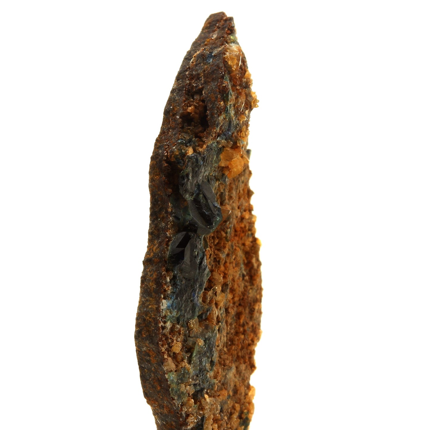 Lazulite. 21.5 carats. Rapid Creek, Yukon, Canada