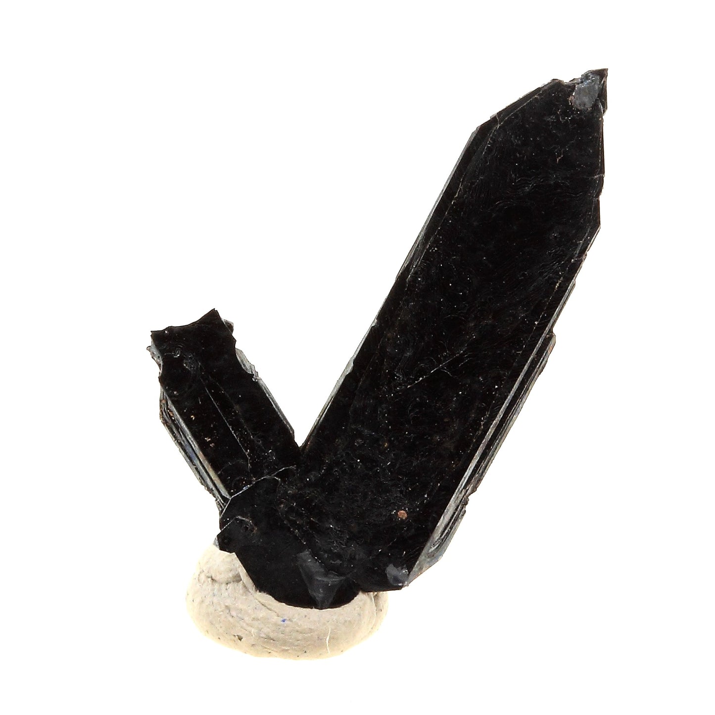Hematite Macle. 1.35 carats. Puy de la Tache, Puy-de-Dôme, France