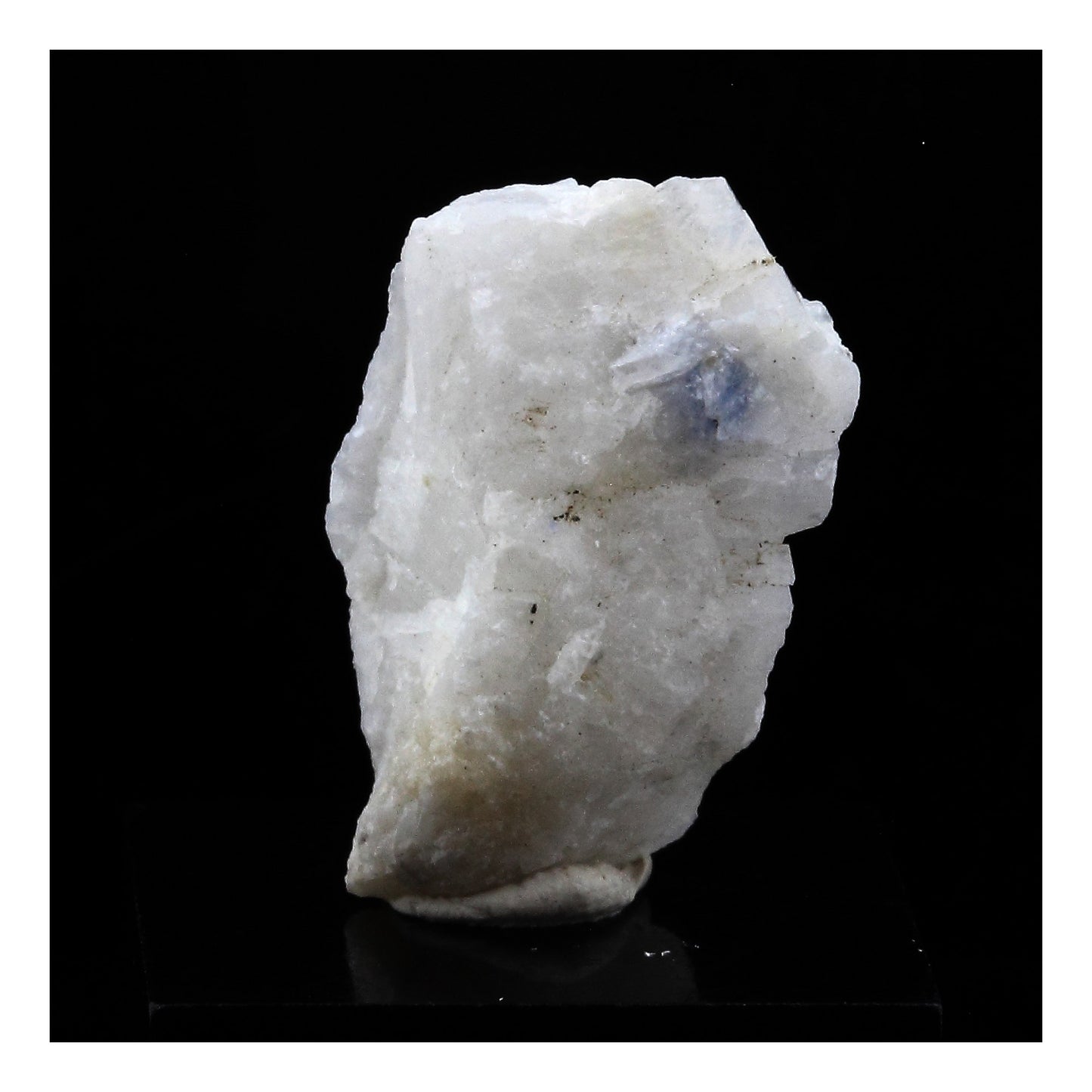 Spinelle Cobalt dans Marbre. 10.0 carats. Khe Khi, Luc Yen, Vietnam