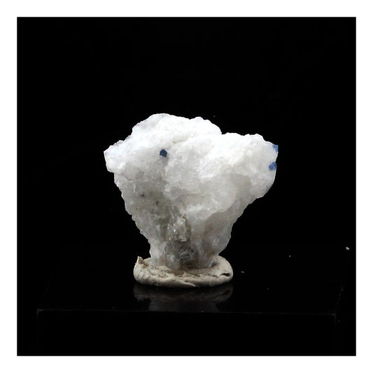 Spinelle Cobalt dans Marbre, 3.0 carats, Khe Khi, Luc Yen, Vietnam