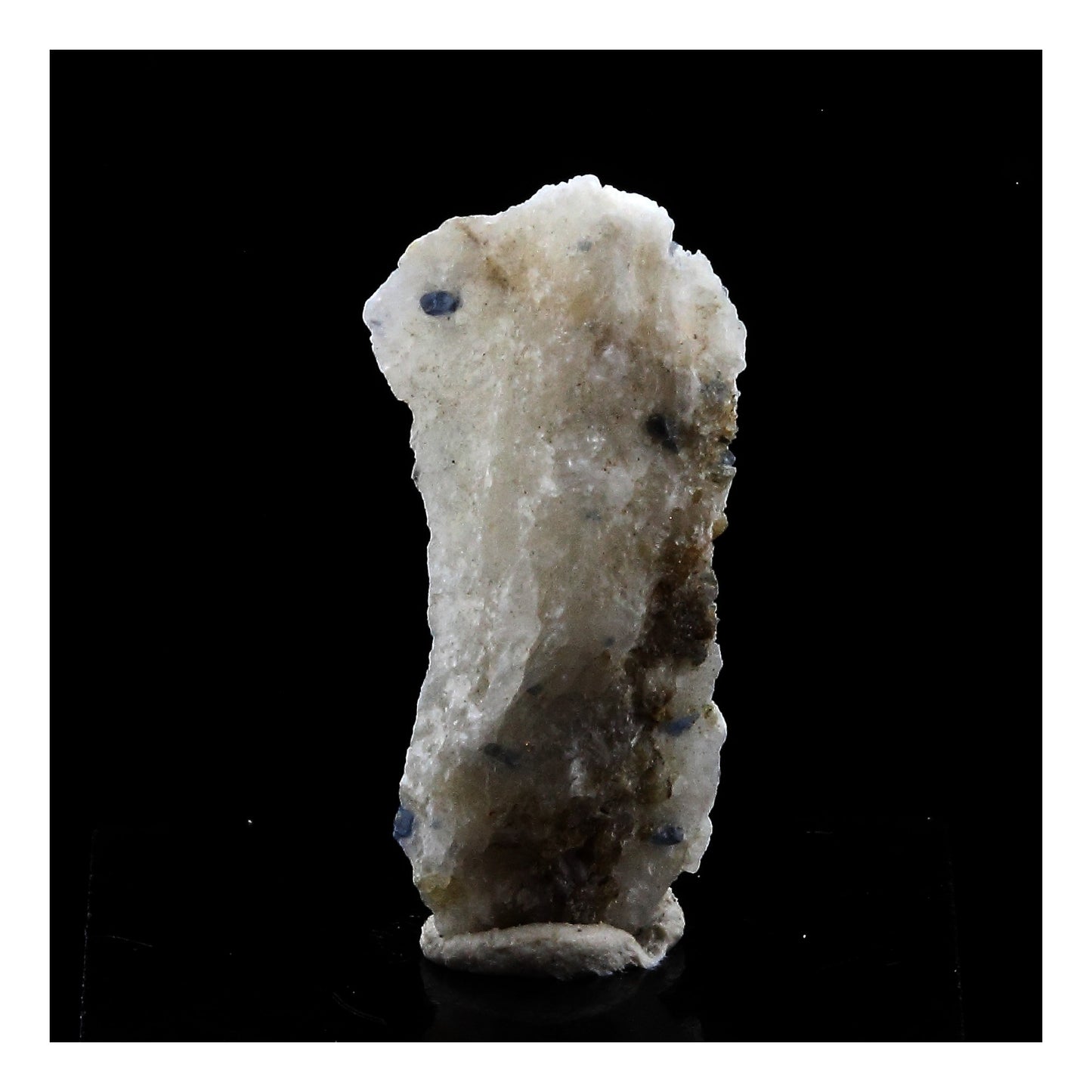 Spinelle Cobalt dans Marbre, 3.1 carats, Khe Khi, Luc Yen, Vietnam