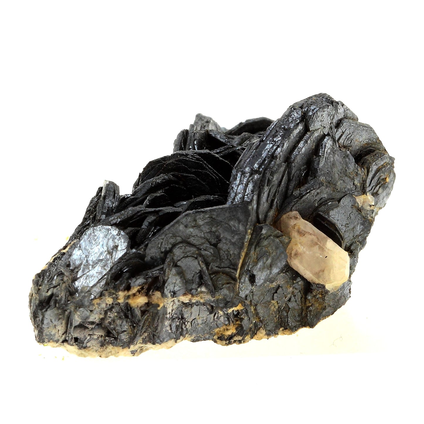 Hematite. 124.0 carats. Petit-Coeur, La Léchère, Savoie, France